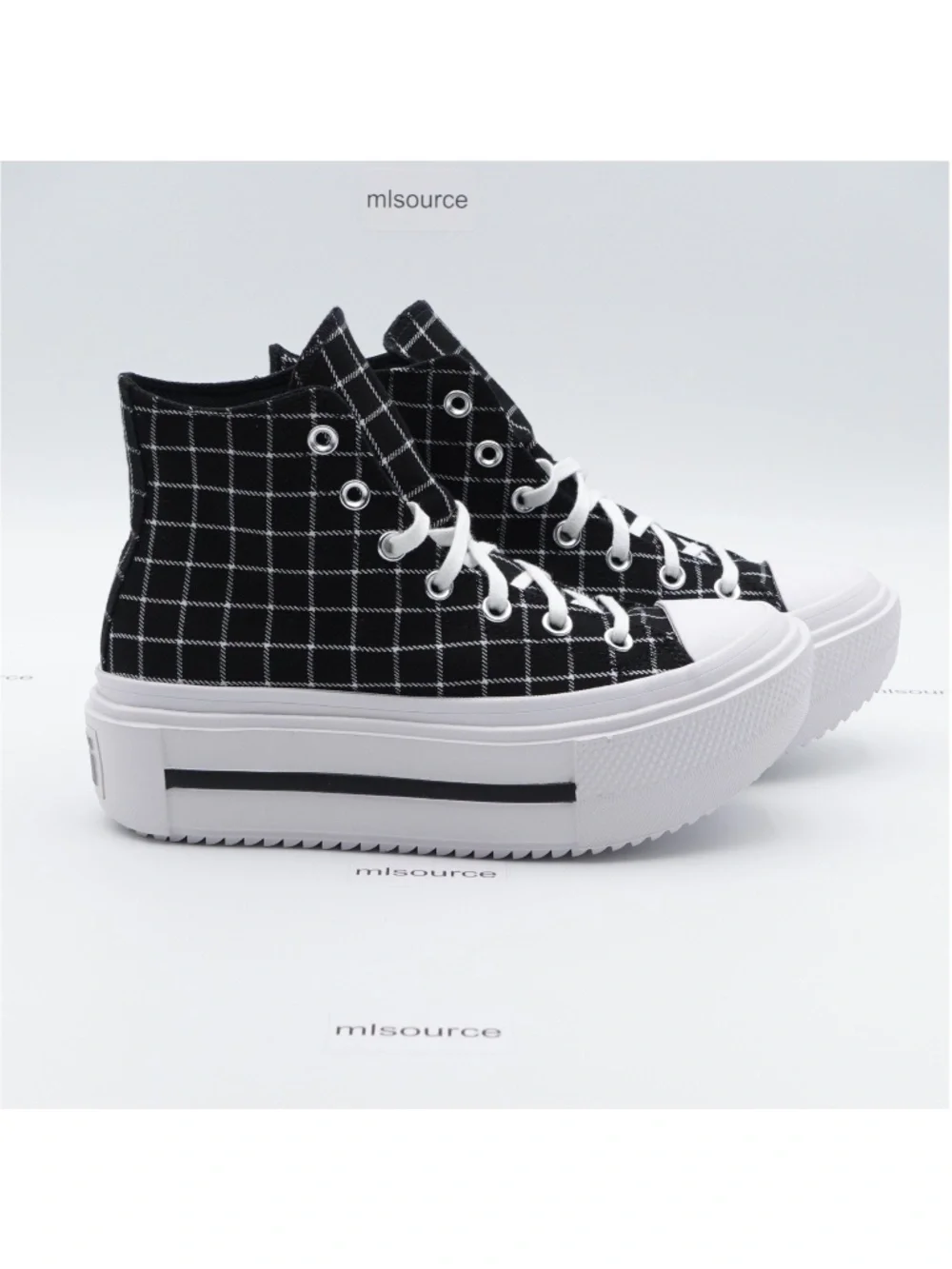 NEW Size 7.5 Women's Converse Chuck Taylor All Star Lift Double Stack Hi Sneaker - Picture 3 of 8